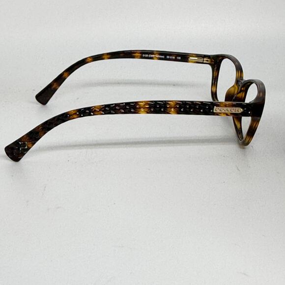 Coach HC 6067 5120 Dark‎ Tortoise Brown Sunglasses, 50-16-135 H19855 - Picture 4 of 7